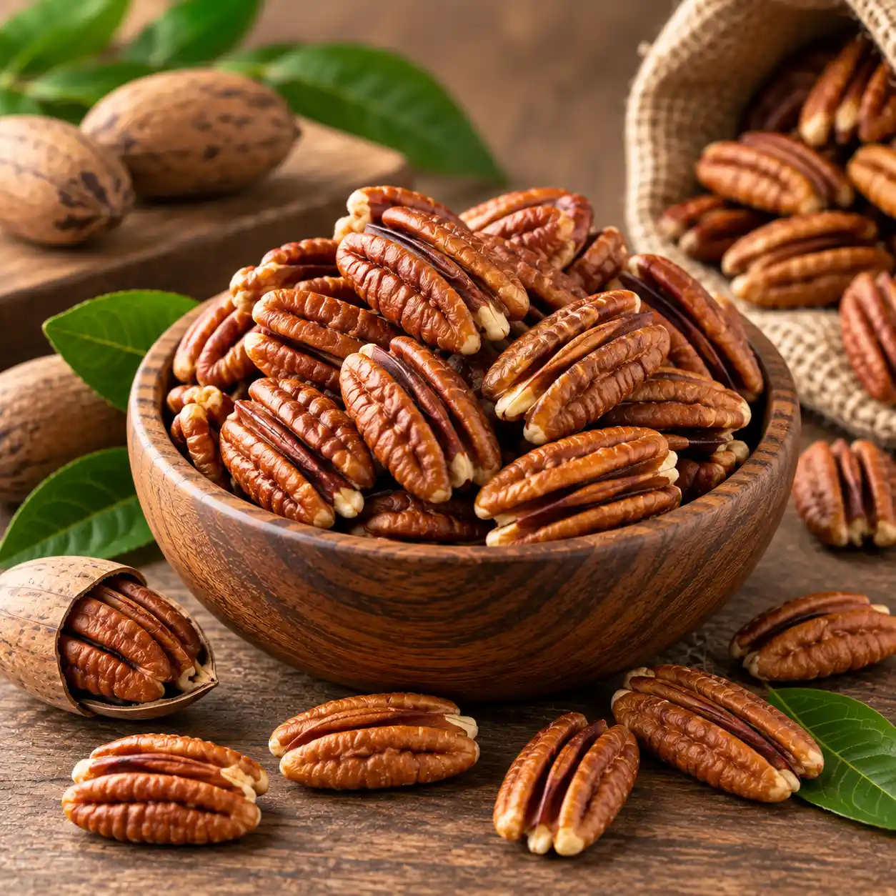 Fresh pecan